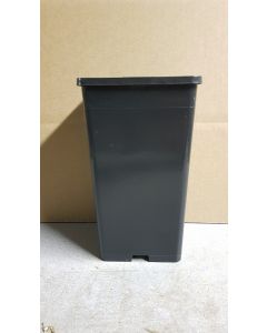Pot carré noir 2 litres profond (12x12x20cm)(Par 10)
